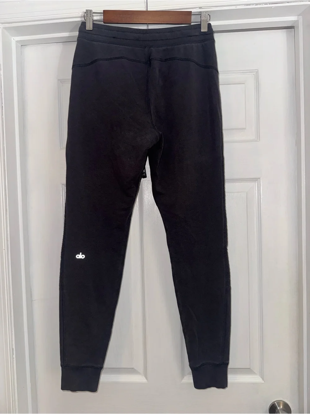Alo Gray Urban Moto Sweatpants Joggers S